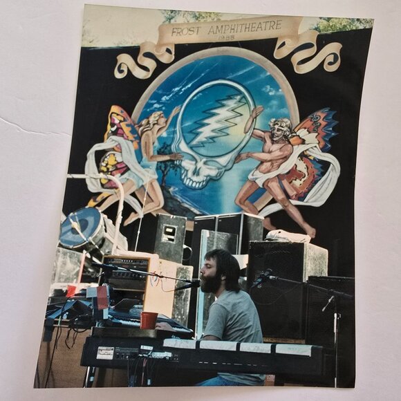 Brent Mydland Frost Amphitheatre 1988 Licensed Photo Print By Dead Images Rob Co - Picture 5 of 15